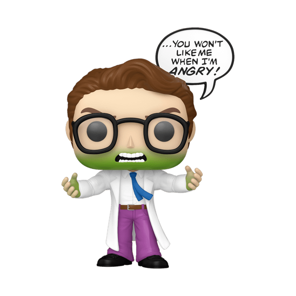 Funko Pop! Marvel: Bruce Banner (Don't Make Me Angry) Simple Funko 