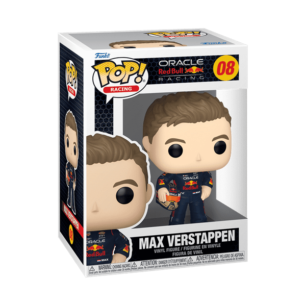 Funko Pop! Racing: Max Verstappen with Helmet Vinyl Figure Simple Funko 