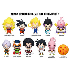 3D Anime: Dragon Ball Z Foam Blind Bag Clip Series 6 (1pc) Simple Dragon Ball Z 