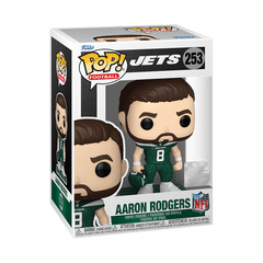 Funko Pop! NFL New York Jets - Aaron Rodgers Vinyl Figure Simple magazineracksdirect 