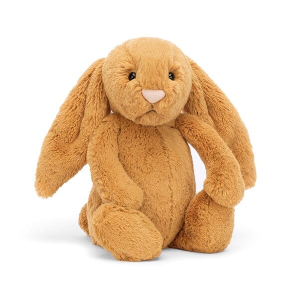 Jellycat: Bashful Golden Bunny Stuffed Animal - Medium 9" Simple Jellycat 