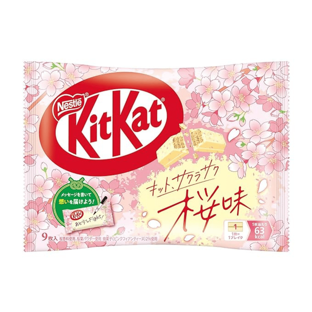 Nestlé Kit Kat Cherry Sakura Flavored Wafer Cookies Imported Simple Nestlé 