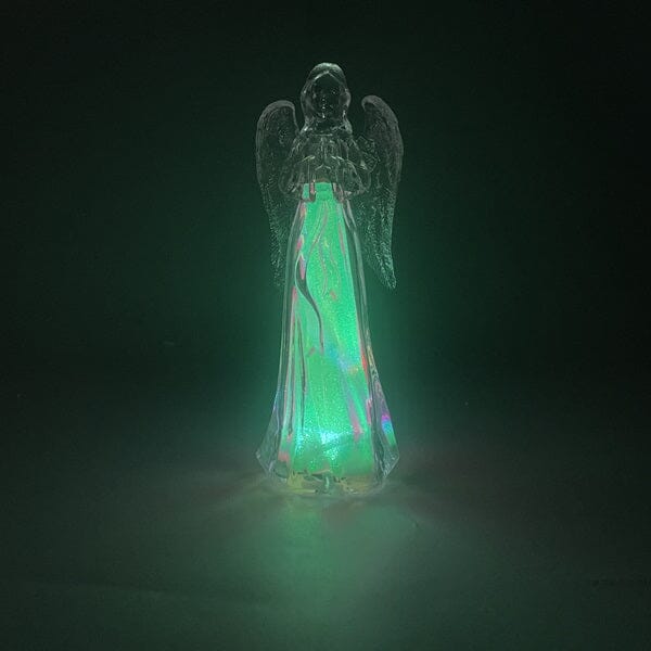 Festive Nights: LED Glitter Candle & LED Glitter Angel Simple magazineracksdirect 