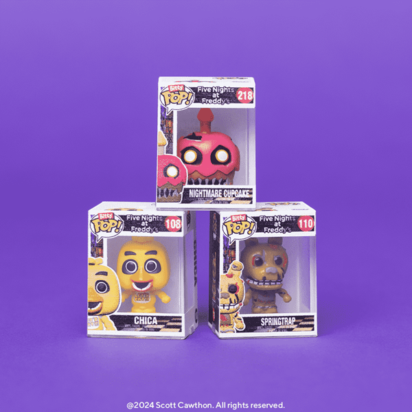 Funko Bitty Pop! Singles: Five Nights At Freddy's (1Pc) Simple Funko 