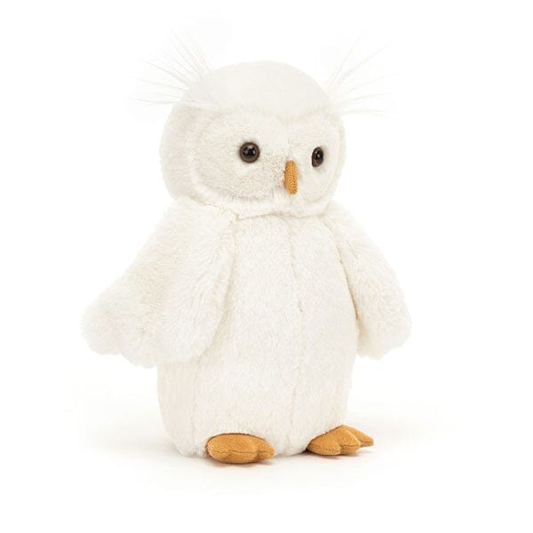 Jellycat: Bashful Owl Stuffed Animal - Medium Simple Jellycat 