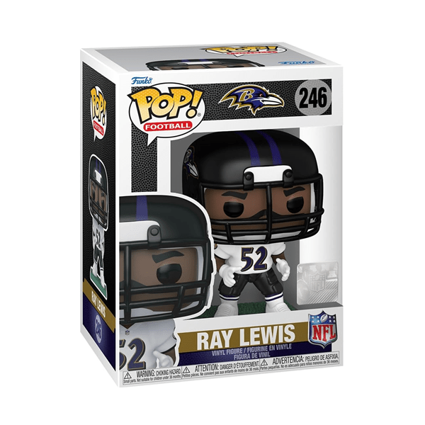 Funko Pop! NFL Legends: Ravens Ray Lewis Vinyl Figure Simple magazineracksdirect 