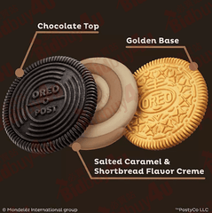OREO Post Malone Double Stuffed Cookies 2pc Assorted Pack Simple OREO 