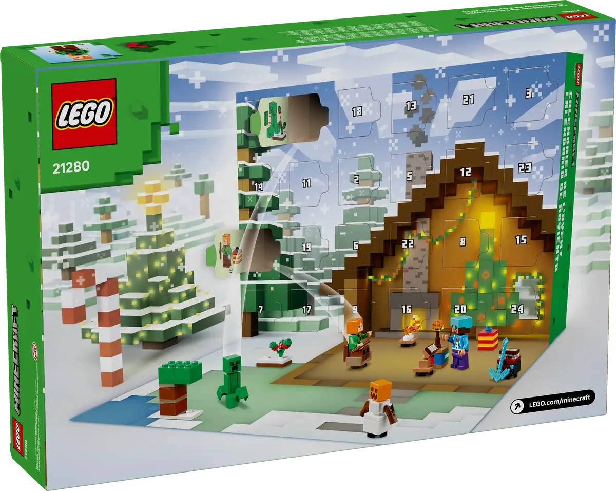 LEGO® Minecraft® Advent Calendar 2025 Showcase 