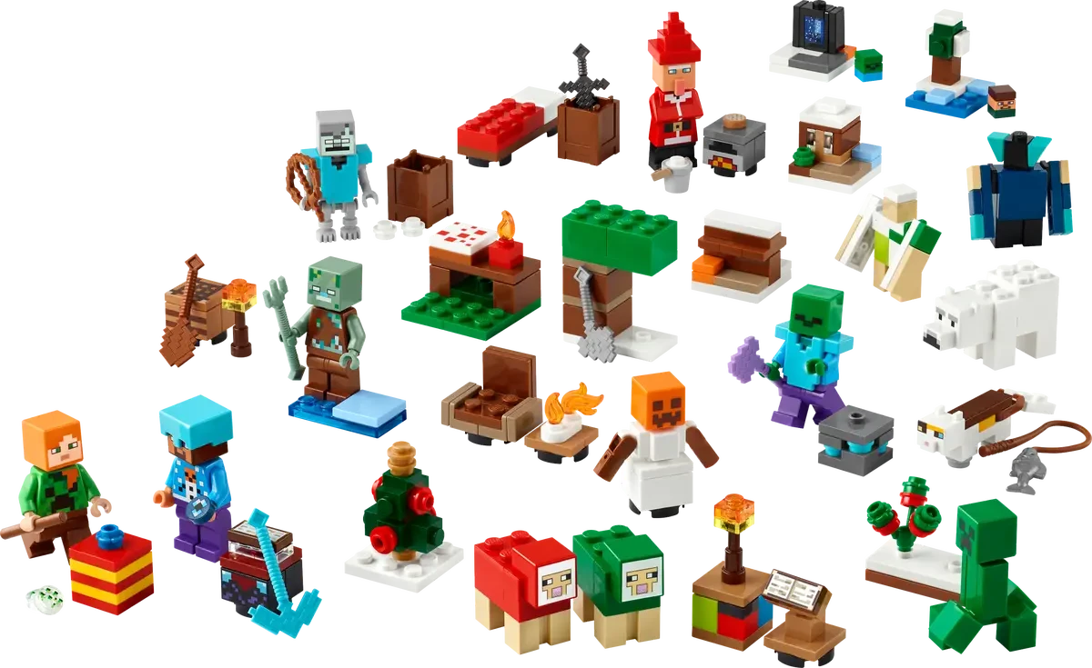 LEGO® Minecraft® Advent Calendar 2025 Showcase 