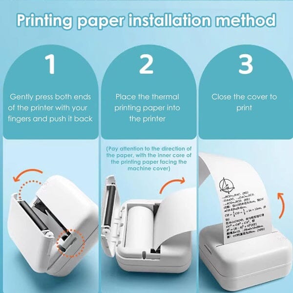 GearWaves: Mini Printer Paper Refills 10PK