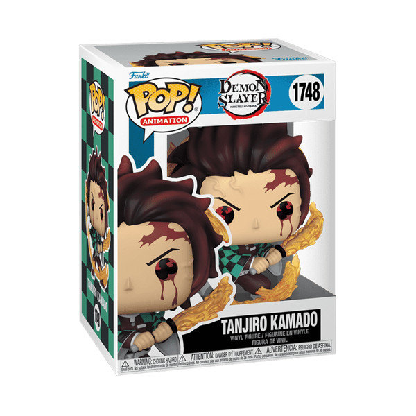 Funko Pop! Anime: Demon Slayer - Tanjiro Kamado (Sun Breathing) Simple Funko 