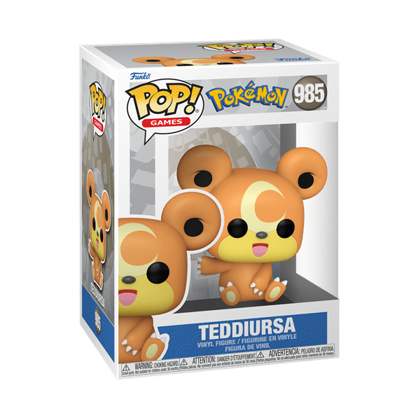 Funko Pop! Games: Pokemon - Teddiursa Vinyl Figure Simple Funko 