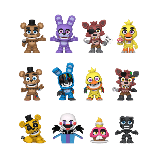 Funko Mystery Minis: Five Nights at Freddy's - 10th Anniversary (1 Pc) Simple Funko 