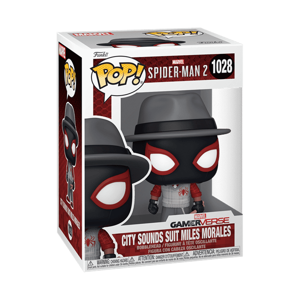 Funko Pop! Marvel: Gamerverse - Spider-Man 2 City Sounds Suit Miles Morales Simple Funko 