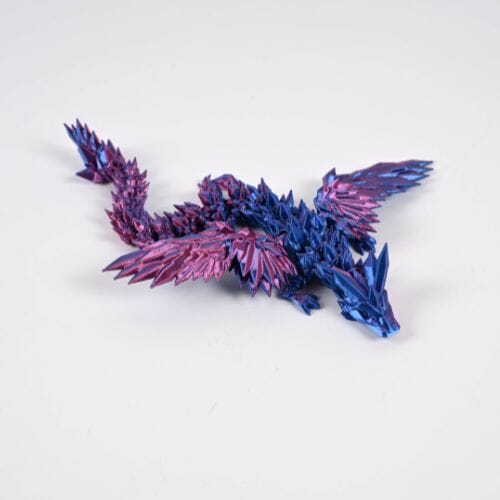 3D Printed Winged Dragon Scale Egg Fidget Toy - Multiple Colours Simple Exclusive 