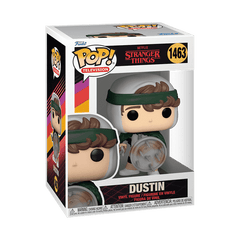 Funko Pop! TV: Stranger Things - Dustin with Shield Figure Simple Funko 