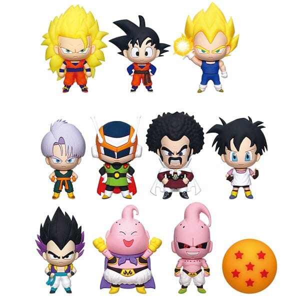 3D Anime: Dragon Ball Z Foam Blind Bag Clip Series 6 (1pc) Simple Dragon Ball Z 