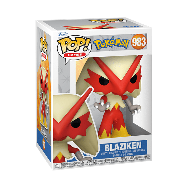 Funko Pop! Games: Pokemon - Blaziken Vinyl Figure Simple Funko 