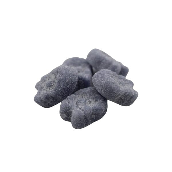 BUBS Godis: Cool Blueberry Sour Skulls Foam Candy (90g) Simple magazineracksdirect 