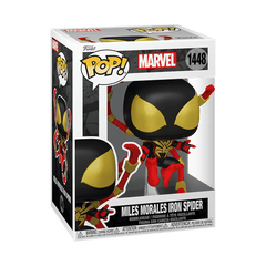 Funko Pop! Marvel: Spider-Man - Miles Morales Iron Spider with Chase (Styles May Vary) Simple Funko 