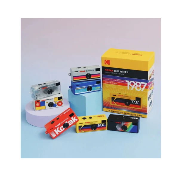 Kodak Charmera Mini Digital Camera Keychain Blind Box Collectible Kodak Charmera Mini Digital Camera Keychain Blind Box Collectible