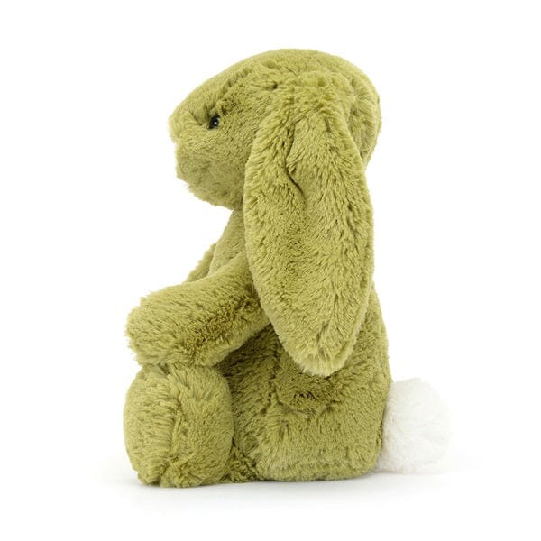 Jellycat: Bashful Moss Bunny Stuffed Animal - Medium Simple Jellycat 