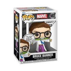 Funko Pop! Marvel: Bruce Banner (Don't Make Me Angry) Simple Funko 