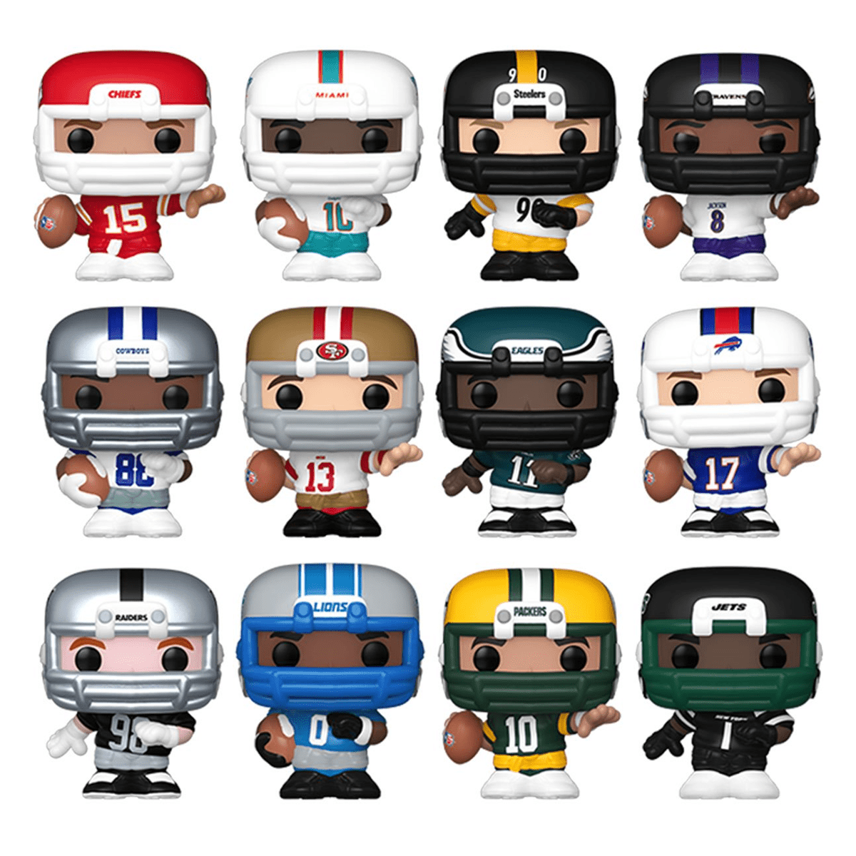 Funko Bitty Pop! NFL: Singles – Mystery Blind Box (1pc) Simple Funko 
