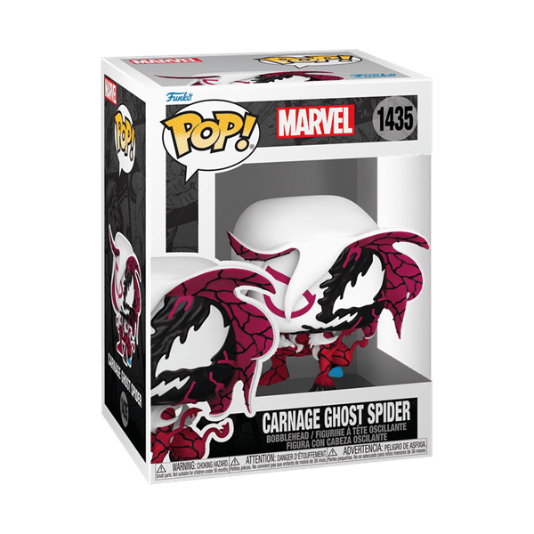 Funko Pop! Marvel: Carnageized - Ghost Spider Vinyl Figure Simple Funko 