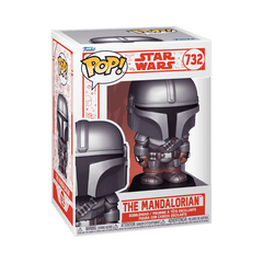 Funko Pop! Star Wars: Holiday - The Mandalorian Vinyl Figure Simple Funko 