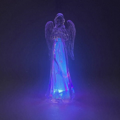 Festive Nights: LED Glitter Candle & LED Glitter Angel