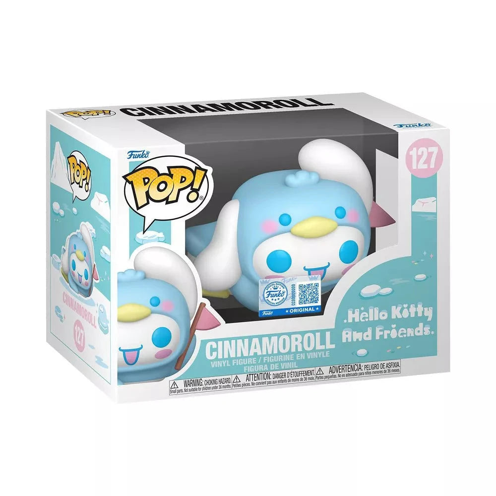 Funko Pop! Sanrio: Hello Kitty & Friends – Cinnamoroll (Penguin) Exclusive Simple Funko 