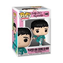 Funko Pop! TV: Squid Game - Player 456: Seong Gi-Hun (Kicking Jegi) Simple Funko 