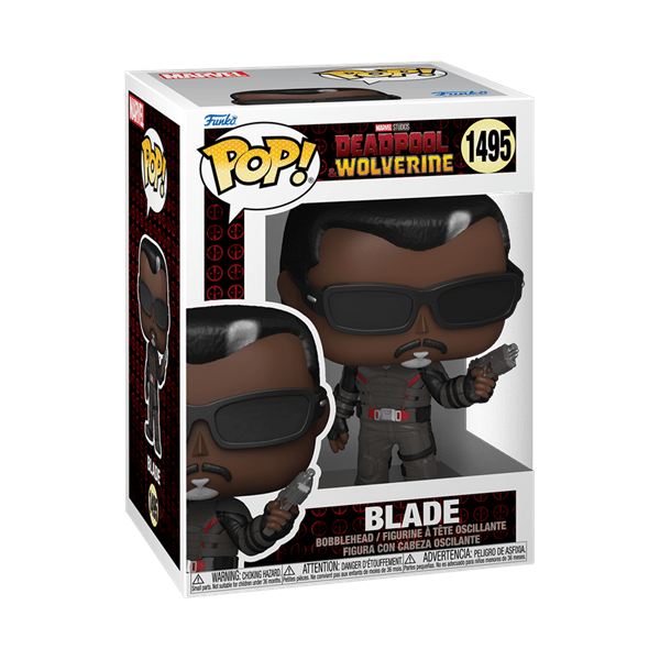 Funko Pop! Marvel: Deadpool & Wolverine - Blade with Gun Simple Funko 