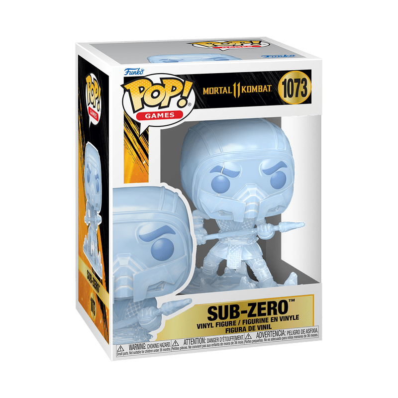 Funko Pop! Games: Mortal Kombat 11 Fatality – Sub-Zero Simple Funko 