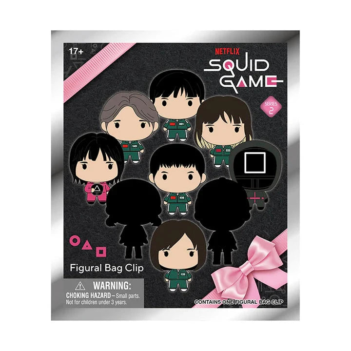 3D Anime: Squid Game Bag Clip Series 2 (1pc) Simple Squid Game 