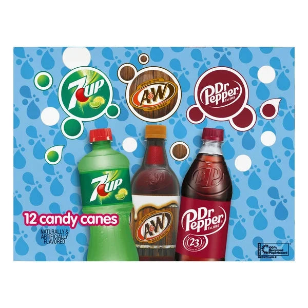 Soda Pop Candy Canes - 12ct Simple Exclusive 