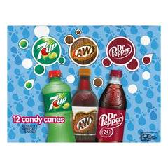 Soda Pop Candy Canes - 12ct Simple Exclusive 