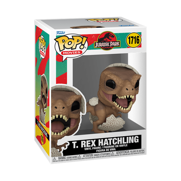 Funko Pop! Movies: Jurassic Park Hatchling - Tyrannosaurus Rex Simple Funko 