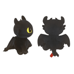 How to Train Your Dragon: Plush Toy 10" – Toothless Simple How to Train Your Dragon 