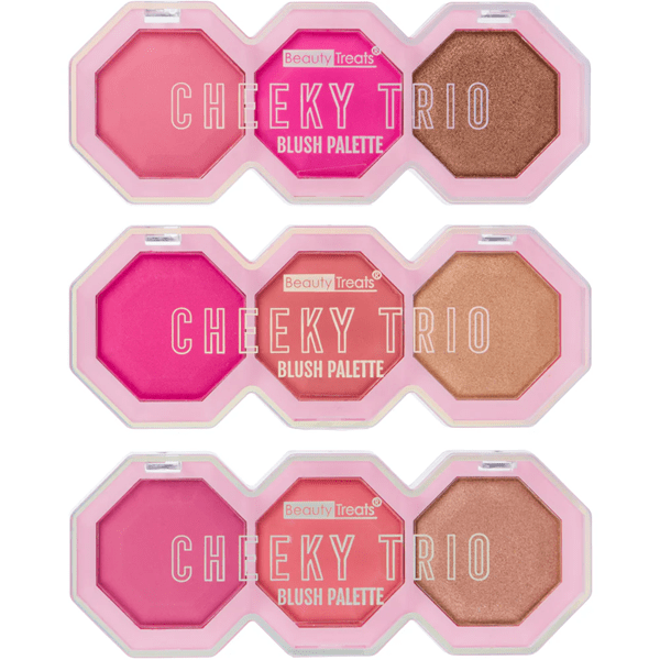 Beauty Treats® Cheeky Trio - Blush Palette (Ships Asst.) Simple magazineracksdirect 