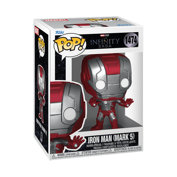 Funko Pop! Marvel: Infinity Saga - Iron Man (Mark 5) Simple Funko 