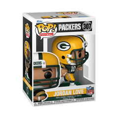 Funko Pop! NFL: Green Bay Packers – Jordan Love Figure Simple Funko 
