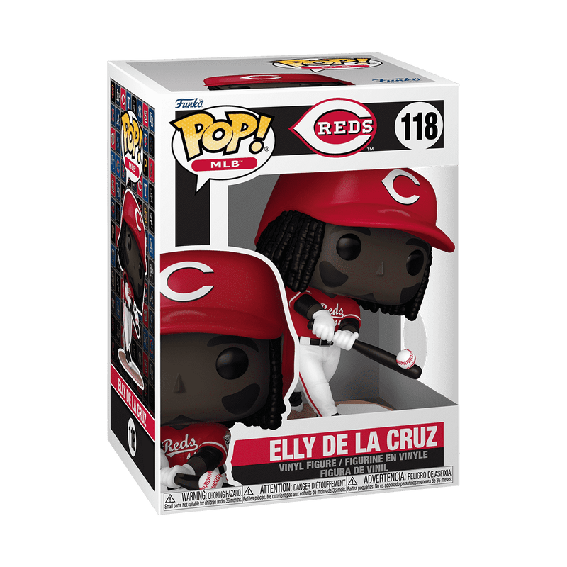 Funko Pop! MLB: Cincinnati Reds – Elly De La Cruz Figure Simple Funko 