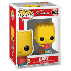 Funko Pop! TV: The Simpsons Bart with Skateboard Figure Simple Funko 