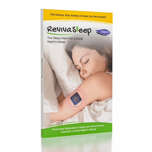 Buy RevivaSleep Patches (40pc) - Magnesium & Melatonin Stickers for Adults - Showcase Simple Exclusive 