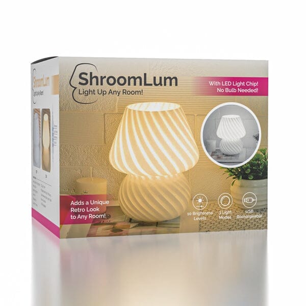 ShroomLum | LED Mushroom Table Lamp Simple Showcase 