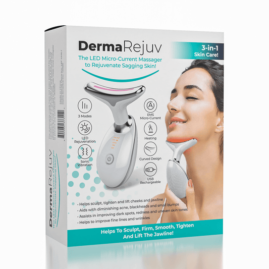 DermaRejuv LED Micro-Current Dolphin Facial Massager Simple DermaRejuv 