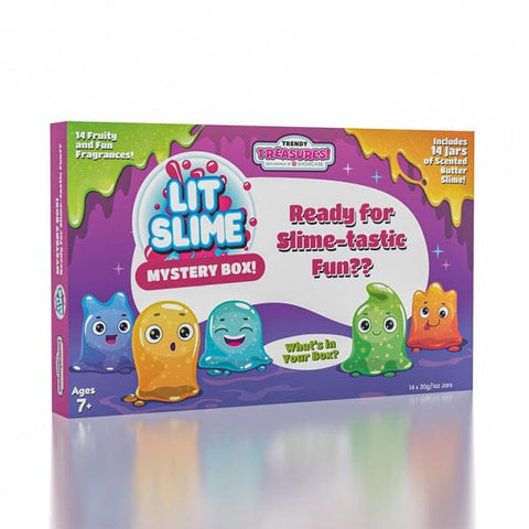 LIT Slime Novelty Fidget Putty Advent Calendar Mystery Box | 14 Different Butter Slimes!