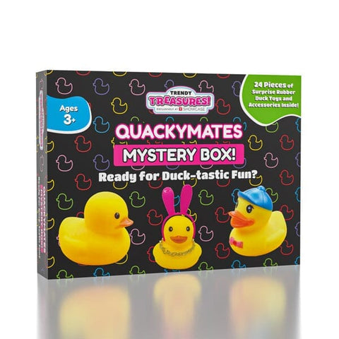 Trendy Treasures QuackyMates Advent Calendar Mystery Box | 24pc Surprise Rubber Duck Toys